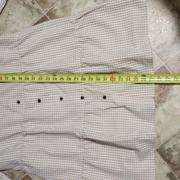 CCTOO Women's Yellow  Button-Down Dress Size L. - Picture 10 of 13